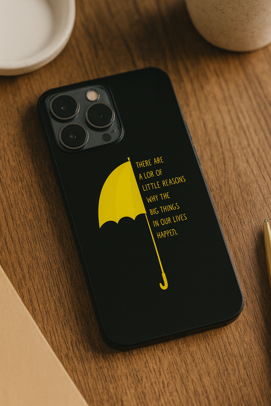 HIMYM Little Reasons Premium Glass Back Cover For iPhone 11,12,13,14,15,16,17 Models The Case & Co