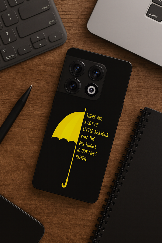 HIMYM Little Reasons Premium Glass Back Cover For One Plus 13, 12, 11, 10, Nord Series The Case & Co