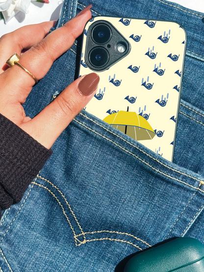 HIMYM Right Place Right Time Premium Glass Back Cover For iPhone 11,12,13,14,15,16,17 Models The Case & Co