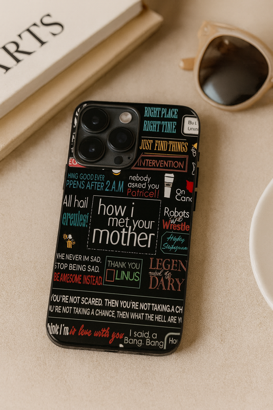 HIMYM Ted’s Story Premium Glass Back Cover For iPhone 11,12,13,14,15,16,17 Models The Case & Co