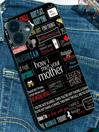 HIMYM Ted’s Story Premium Glass Back Cover For iPhone 11,12,13,14,15,16,17 Models The Case & Co