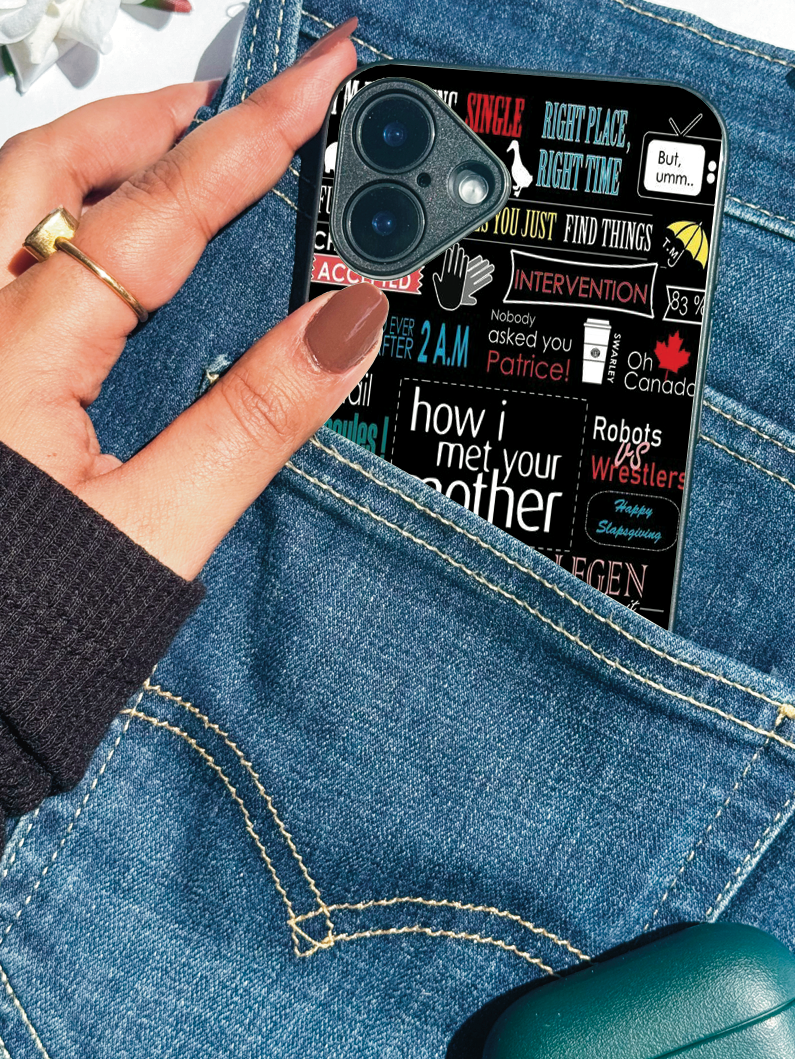 HIMYM Ted’s Story Premium Glass Back Cover For iPhone 11,12,13,14,15,16,17 Models The Case & Co