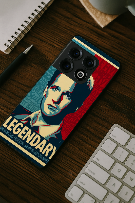 HIMYM The Legendary Premium Glass Back Cover For One Plus 13, 12, 11, 10, Nord Series The Case & Co