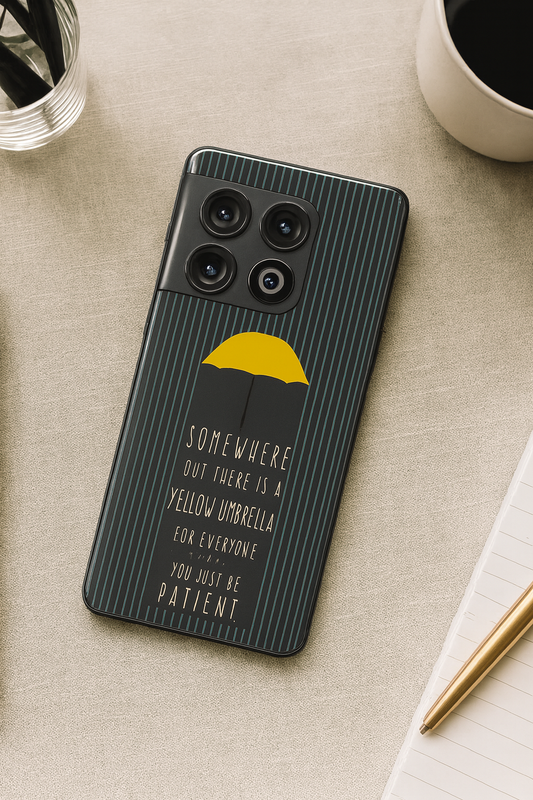 HIMYM Umbrella Of Hope Premium Glass Back Cover For One Plus 13, 12, 11, 10, Nord Series The Case & Co