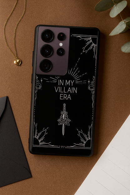 HIMYM Villain Energy Premium Glass Back Cover For Galaxy S, A, M & F Series The Case & Co