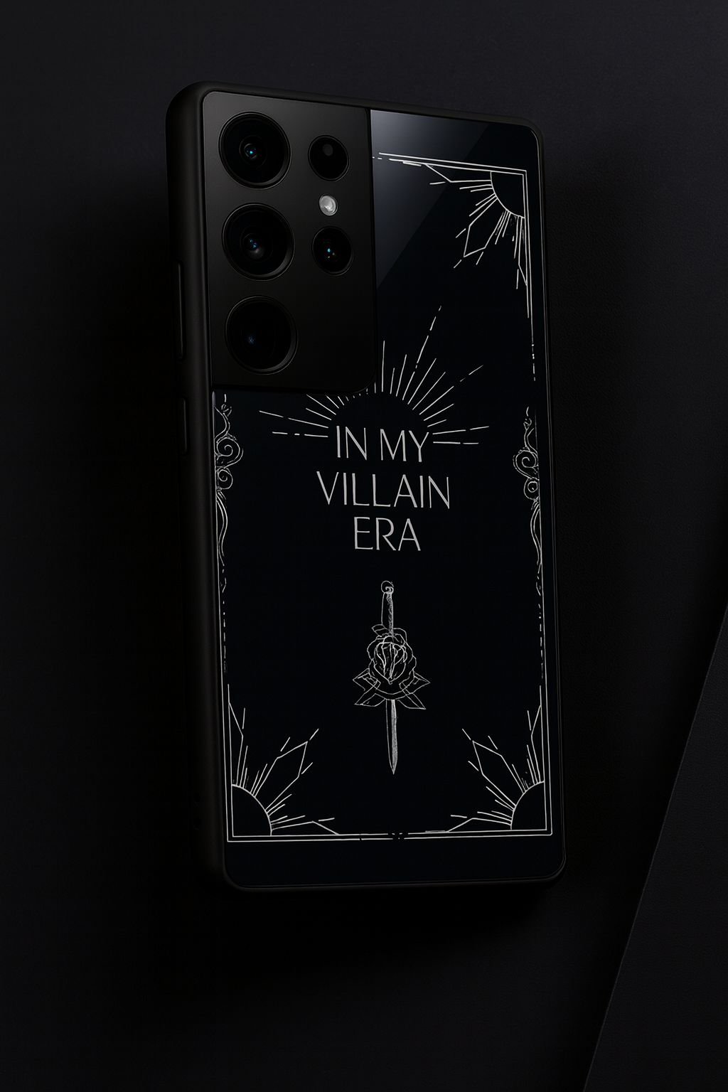 HIMYM Villain Energy Premium Glass Back Cover For Galaxy S, A, M & F Series The Case & Co