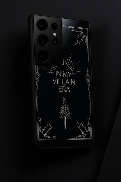 HIMYM Villain Energy Premium Glass Back Cover For Galaxy S, A, M & F Series The Case & Co