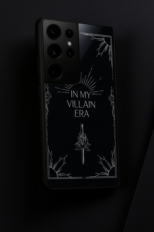 HIMYM Villain Energy Premium Glass Back Cover For Galaxy S, A, M & F Series The Case & Co