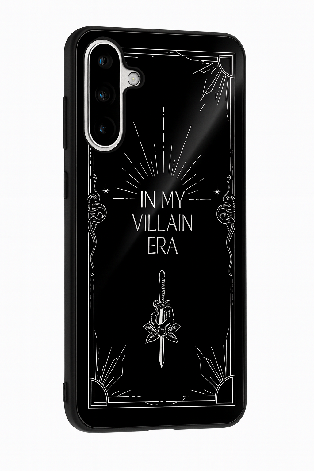 HIMYM Villain Energy Premium Glass Back Cover For Galaxy S, A, M & F Series The Case & Co