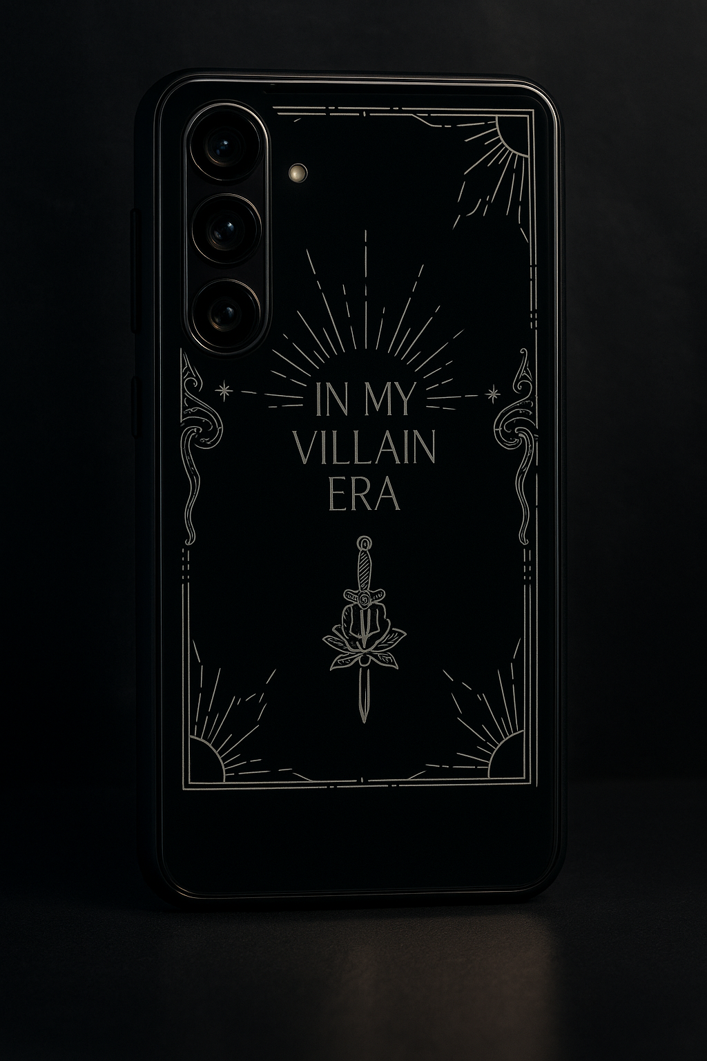 HIMYM Villain Energy Premium Glass Back Cover For Galaxy S, A, M & F Series The Case & Co