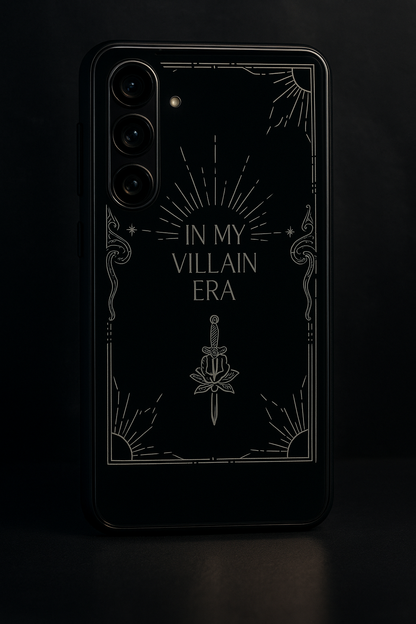 HIMYM Villain Energy Premium Glass Back Cover For Galaxy S, A, M & F Series The Case & Co