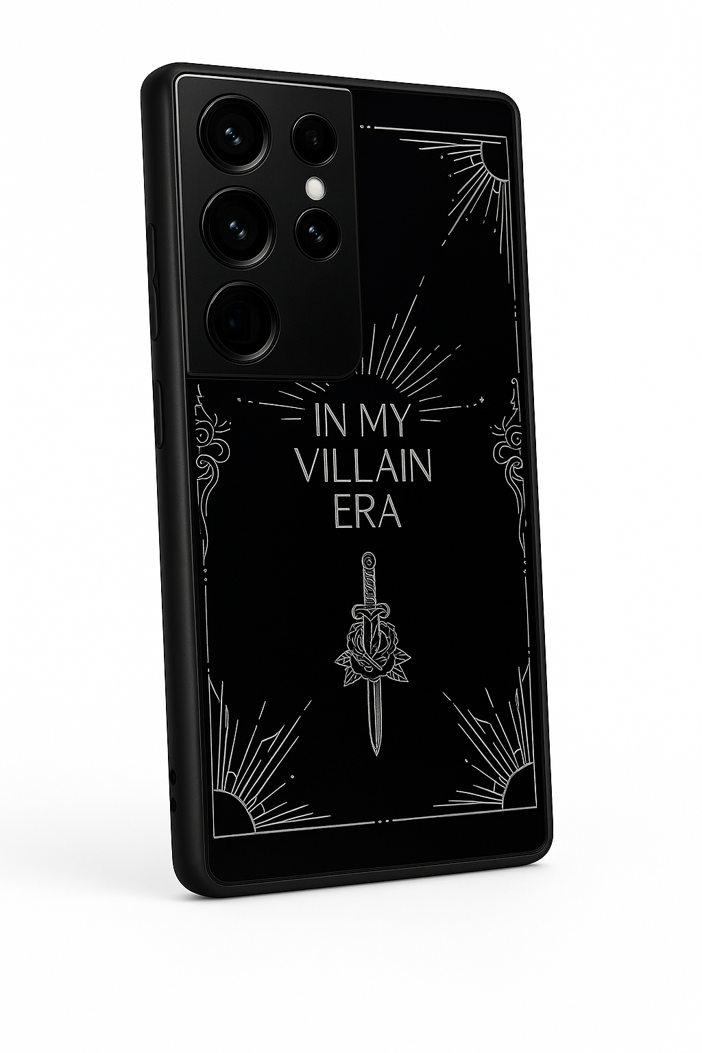 HIMYM Villain Energy Premium Glass Back Cover For Galaxy S, A, M & F Series The Case & Co