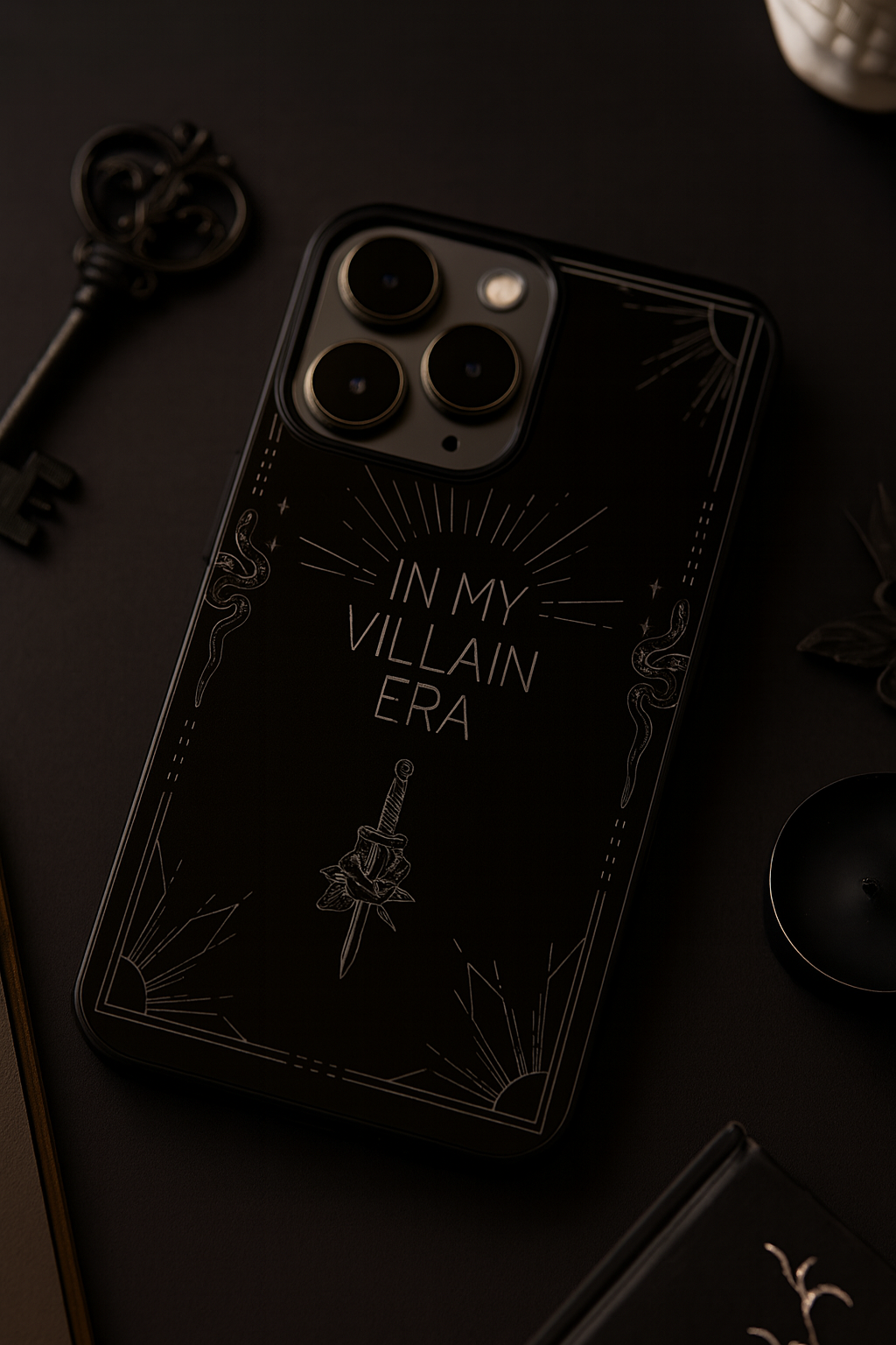 HIMYM Villain Energy Premium Glass Back Cover For iPhone 11,12,13,14,15,16,17 Models The Case & Co