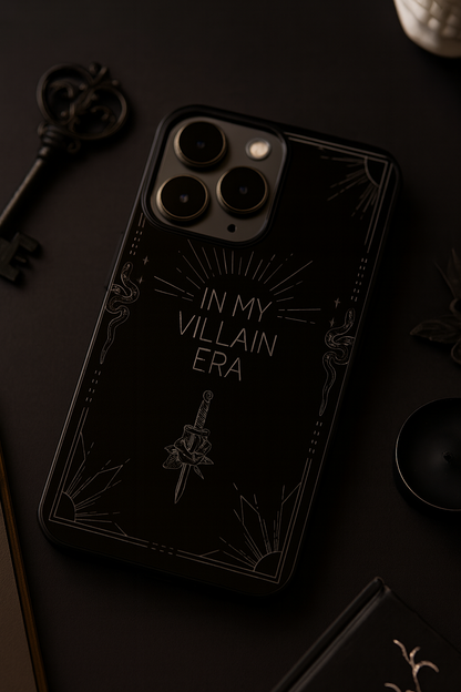 HIMYM Villain Energy Premium Glass Back Cover For iPhone 11,12,13,14,15,16,17 Models The Case & Co