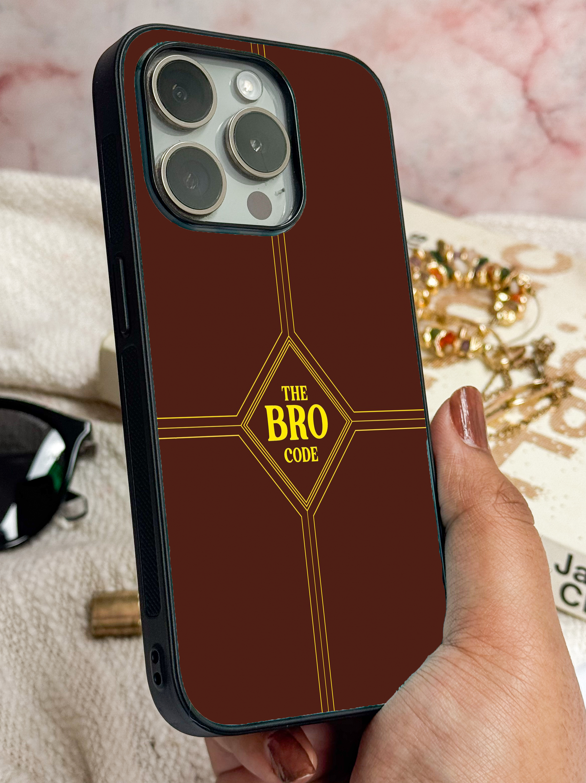 HIMYM Wingman Premium Glass Back Cover For iPhone 11,12,13,14,15,16,17 Models The Case & Co