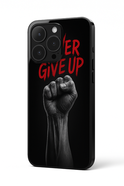 Iron Will Premium Glass Back Cover For iPhone 11,12,13,14,15,16,17 Models The Case & Co