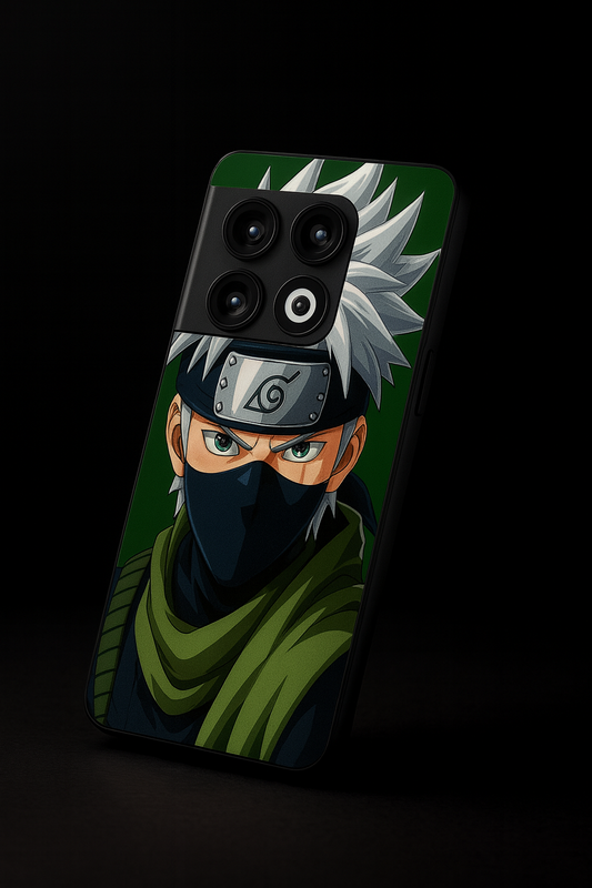 Kakashi Focussed Glass Back Cover For One Plus 13, 12, 11, 10, Nord Series The Case & Co