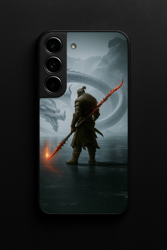 Let's Fight Premium Glass Back Cover For Galaxy S, A, M & F Series The Case & Co