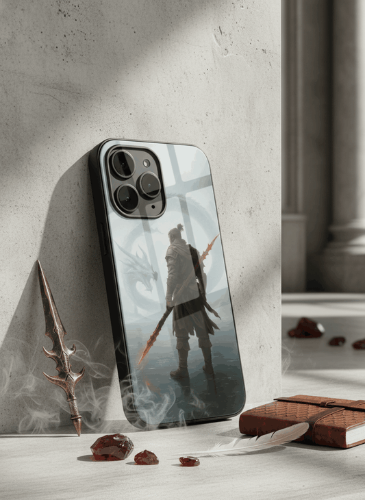 Let's Fight Premium Glass Back Cover For iPhone 11,12,13,14,15,16,17 Models The Case & Co