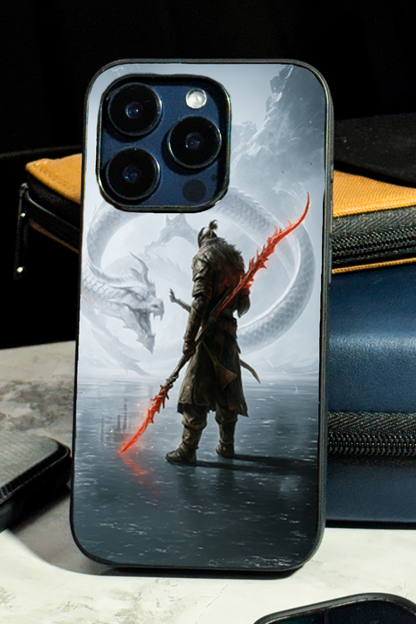 Let's Fight Premium Glass Back Cover For iPhone 11,12,13,14,15,16,17 Models The Case & Co