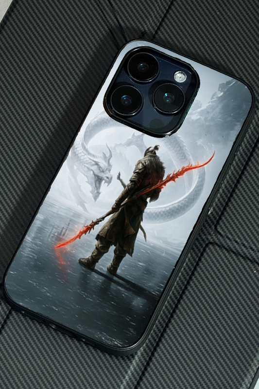 Let's Fight Premium Glass Back Cover For iPhone 11,12,13,14,15,16,17 Models The Case & Co