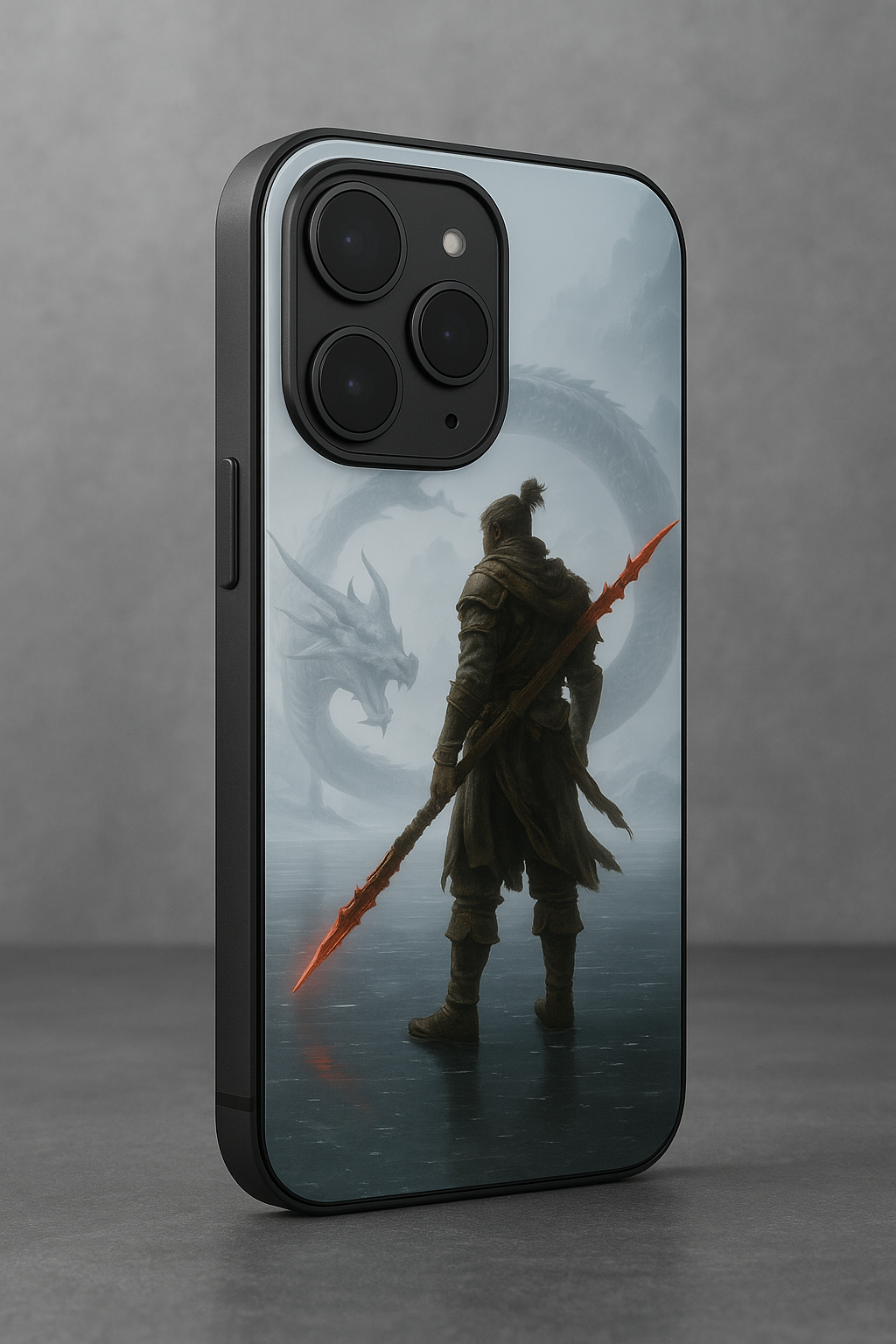 Let's Fight Premium Glass Back Cover For iPhone 11,12,13,14,15,16,17 Models The Case & Co