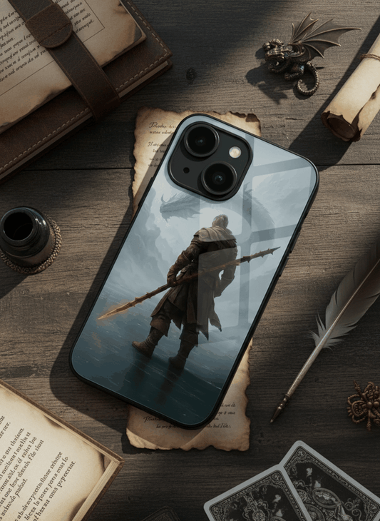 Let's Fight Premium Glass Back Cover For iPhone 11,12,13,14,15,16,17 Models The Case & Co