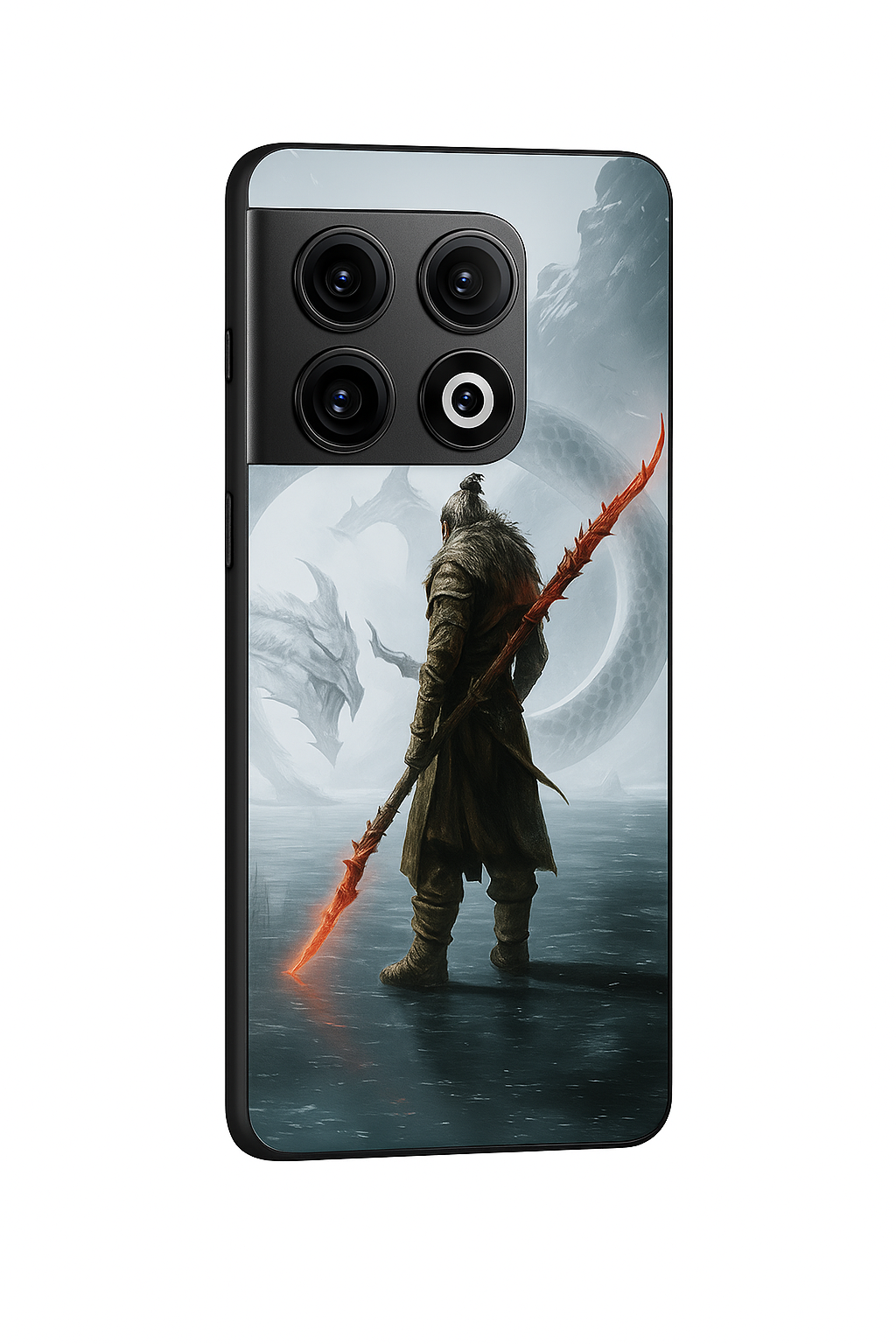 Let's Fight Premium Glass Back Cover For One Plus 13, 12, 11, 10, Nord Series The Case & Co