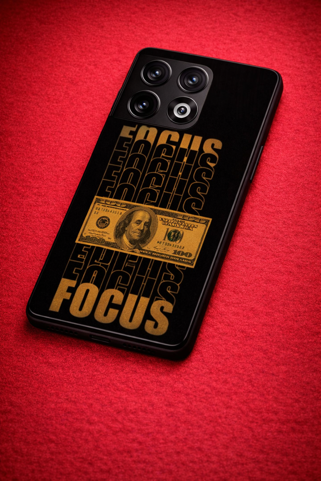 Level Up Focus Premium Glass Back Cover For One Plus 13, 12, 11, 10, Nord Series The Case & Co