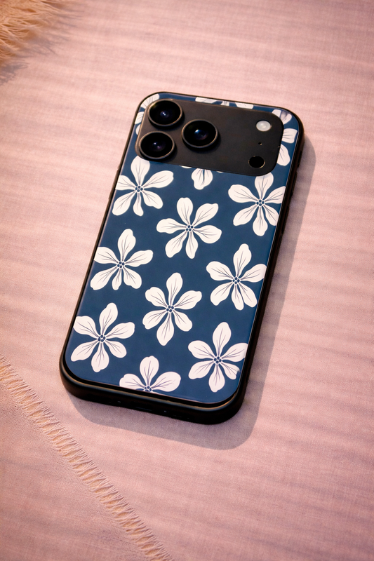 Lily Love Premium Glass Back Cover For iPhone 11,12,13,14,15,16,17 Models The Case & Co