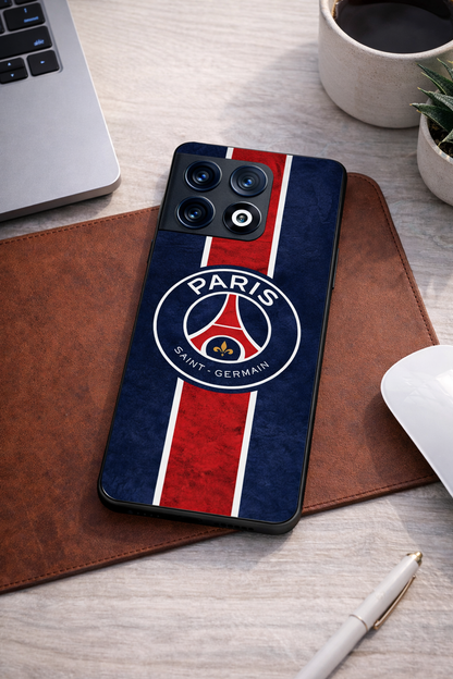 Midnight Paris Premium Glass Back Cover For One Plus 13, 12, 11, 10, Nord Series The Case & Co