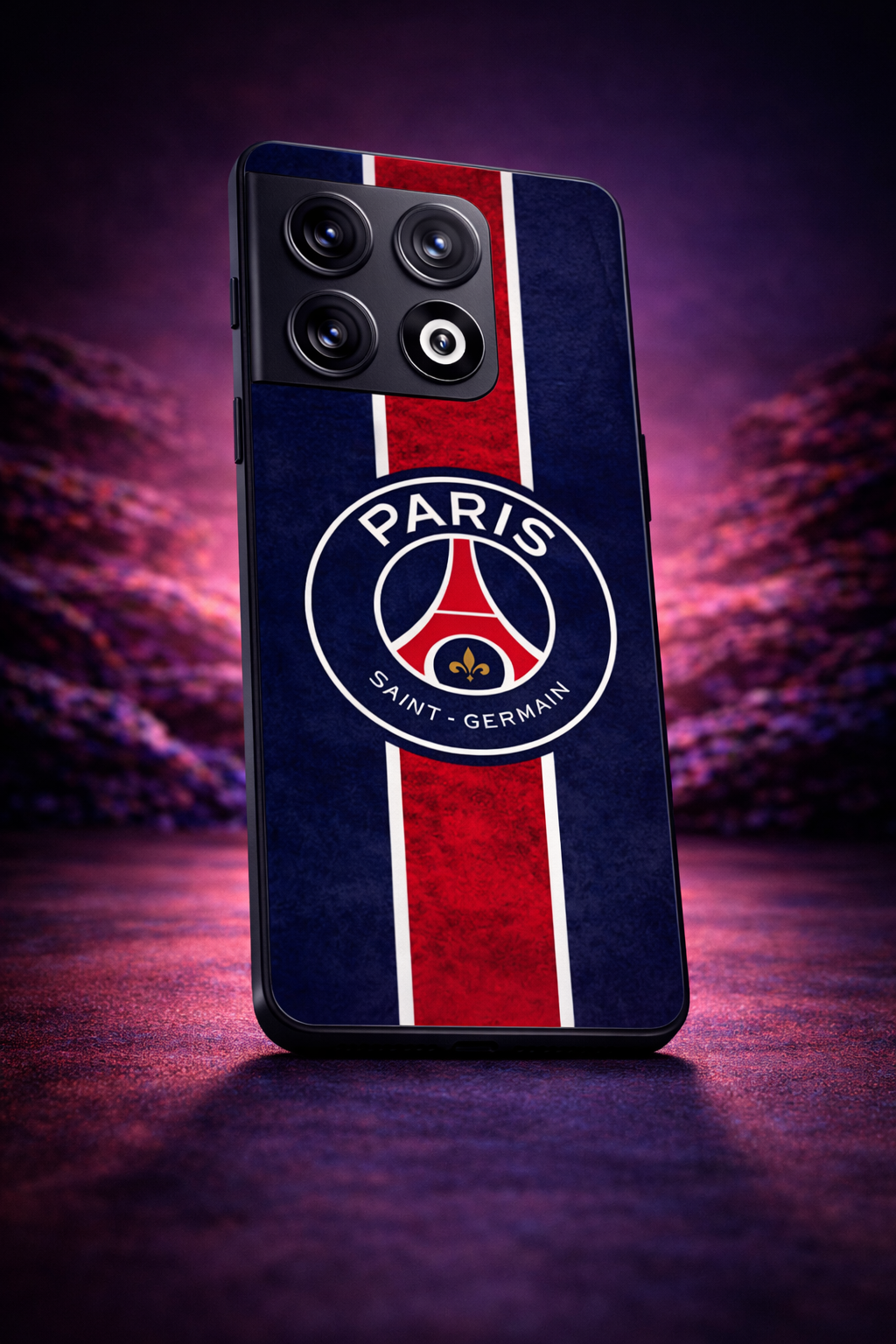 Midnight Paris Premium Glass Back Cover For One Plus 13, 12, 11, 10, Nord Series The Case & Co