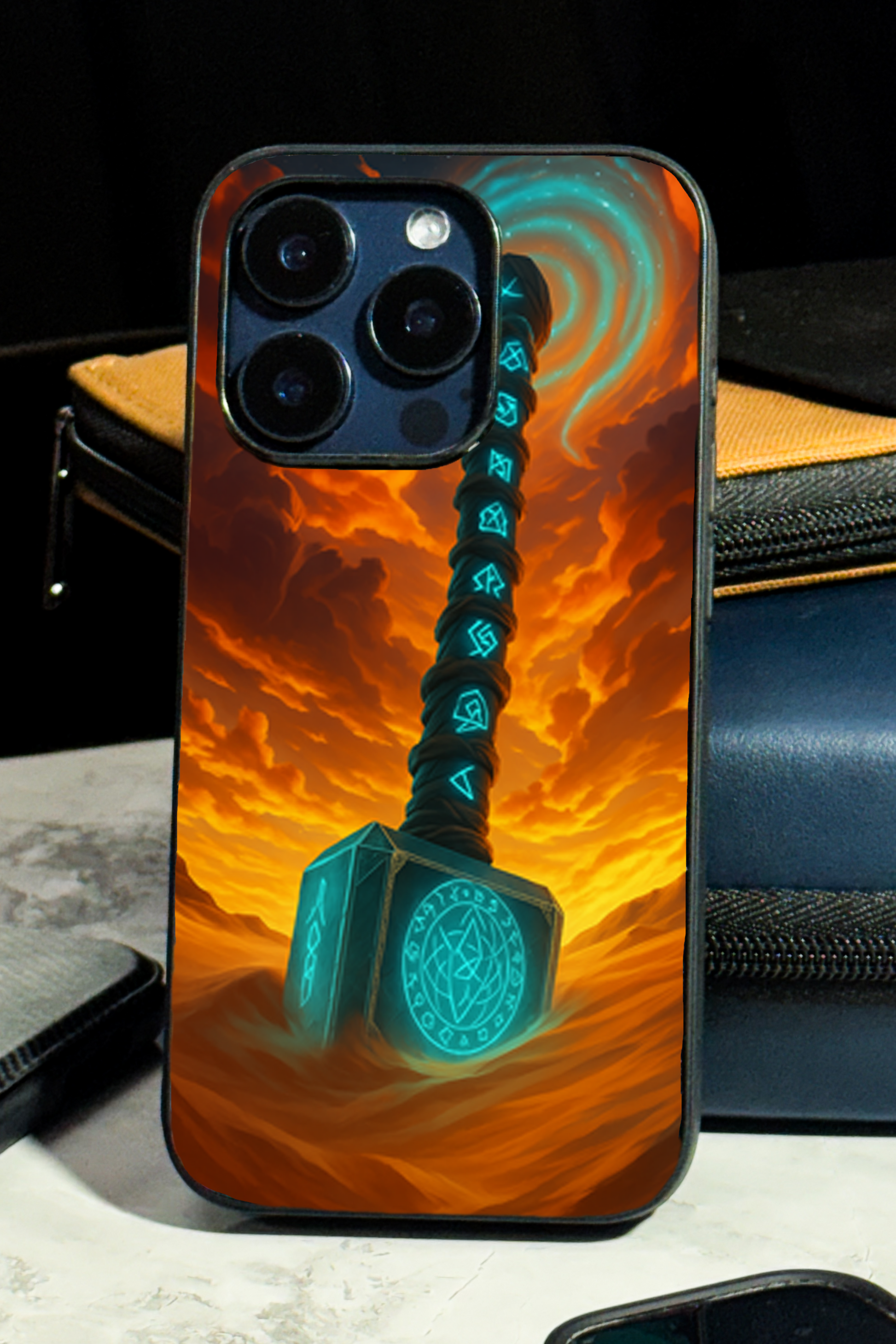 Mjolnir is it You ? Premium Glass Back Cover For iPhone 11,12,13,14,15,16,17 Models The Case & Co