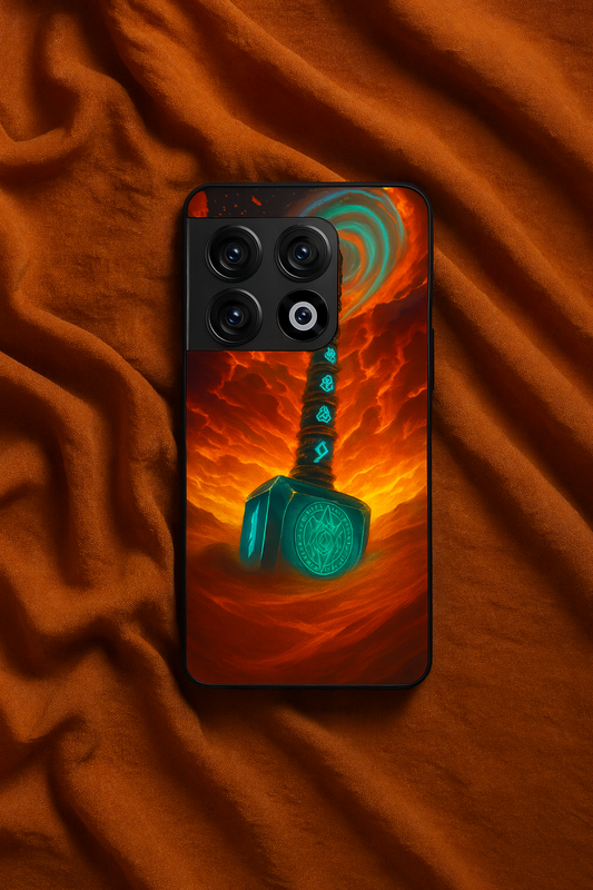 Mjolnir is it You ? Premium Glass Back Cover For One Plus 13, 12, 11, 10, Nord Series The Case & Co