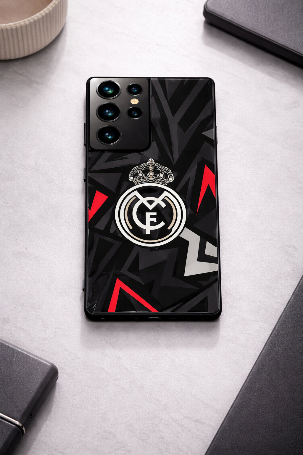 Monarch Eleven Premium Glass Back Cover For Galaxy S, A, M & F Series The Case & Co