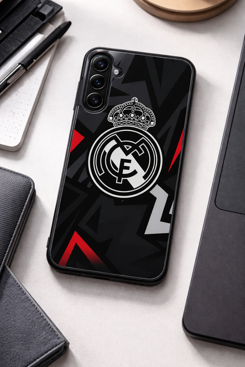 Monarch Eleven Premium Glass Back Cover For Galaxy S, A, M & F Series The Case & Co