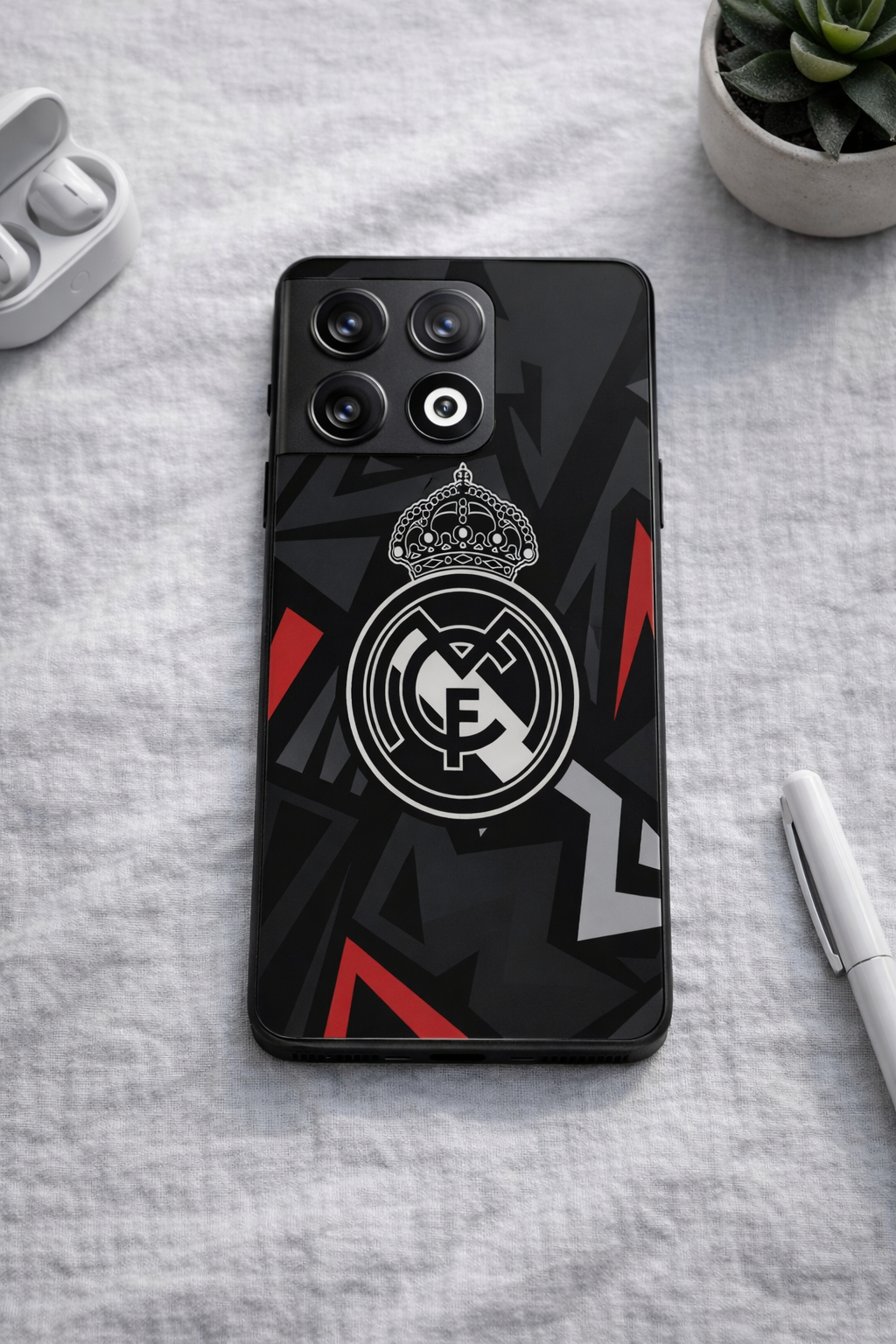 Monarch Eleven Premium Glass Back Cover For One Plus 13, 12, 11, 10, Nord Series The Case & Co