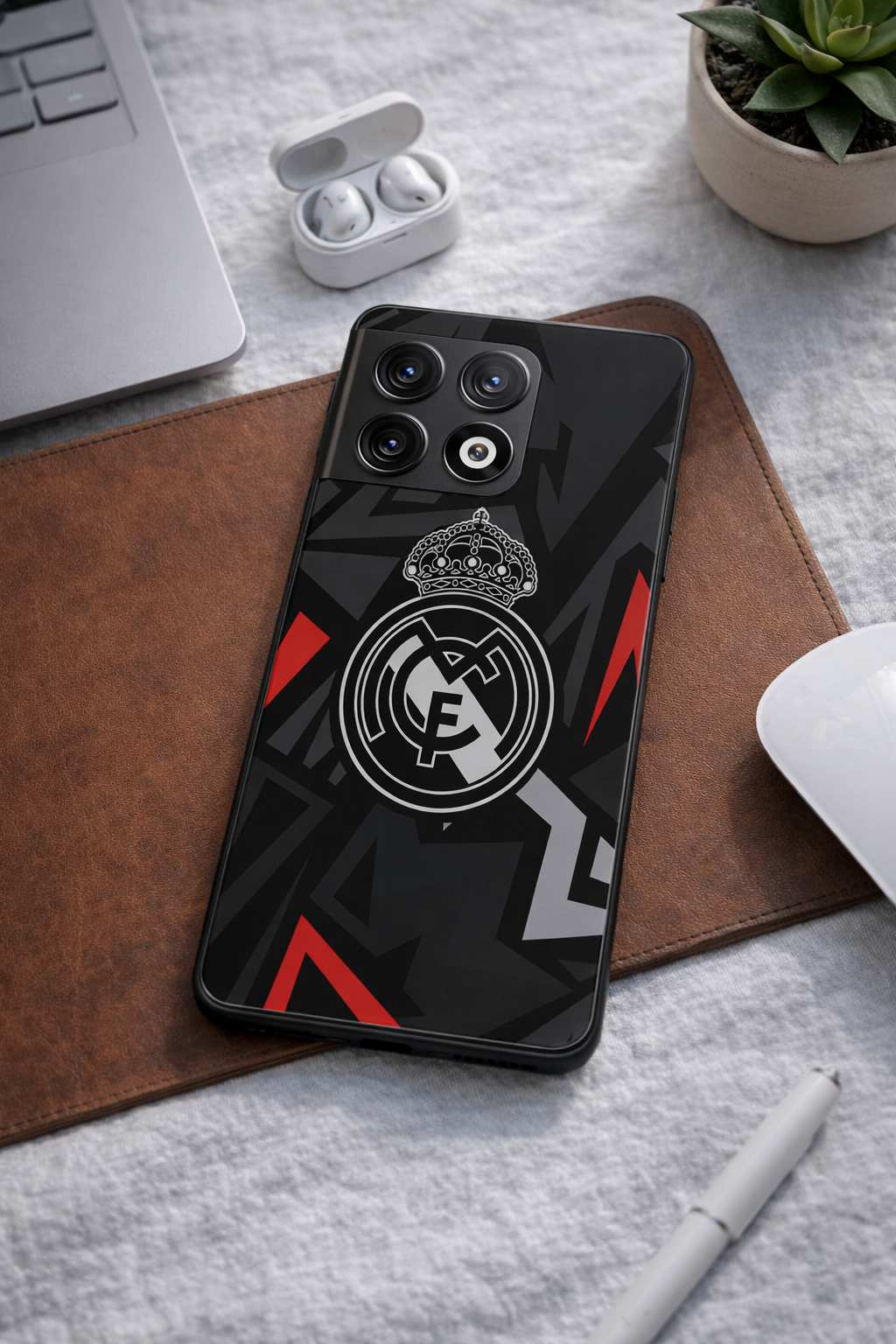 Monarch Eleven Premium Glass Back Cover For One Plus 13, 12, 11, 10, Nord Series The Case & Co