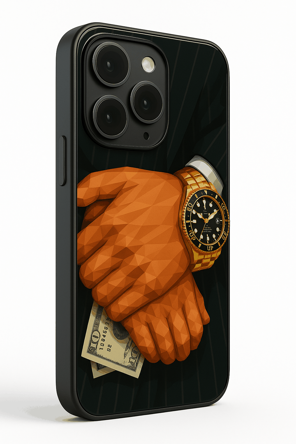 Money Matters Glass Back Cover For iPhone 11-17 The Case & Co