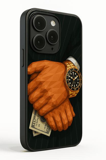 Money Matters Glass Back Cover For iPhone 11-17 The Case & Co