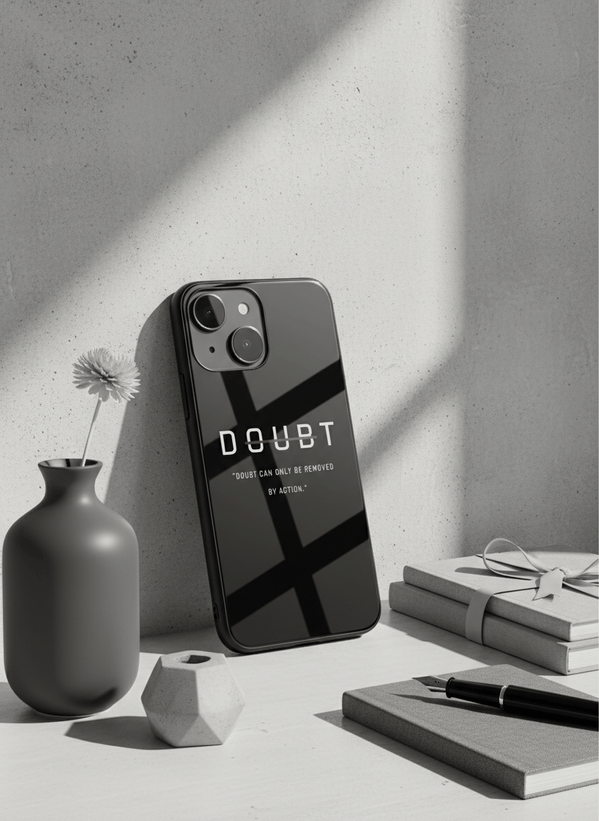 No Doubt Glass Back Cover For iPhone 11-17 The Case & Co