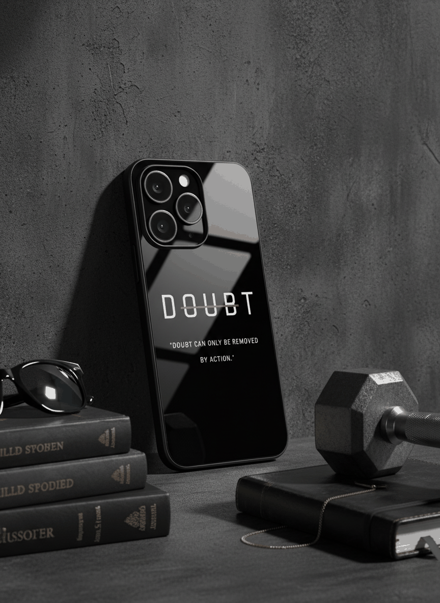 No Doubt Glass Back Cover For iPhone 11-17 The Case & Co