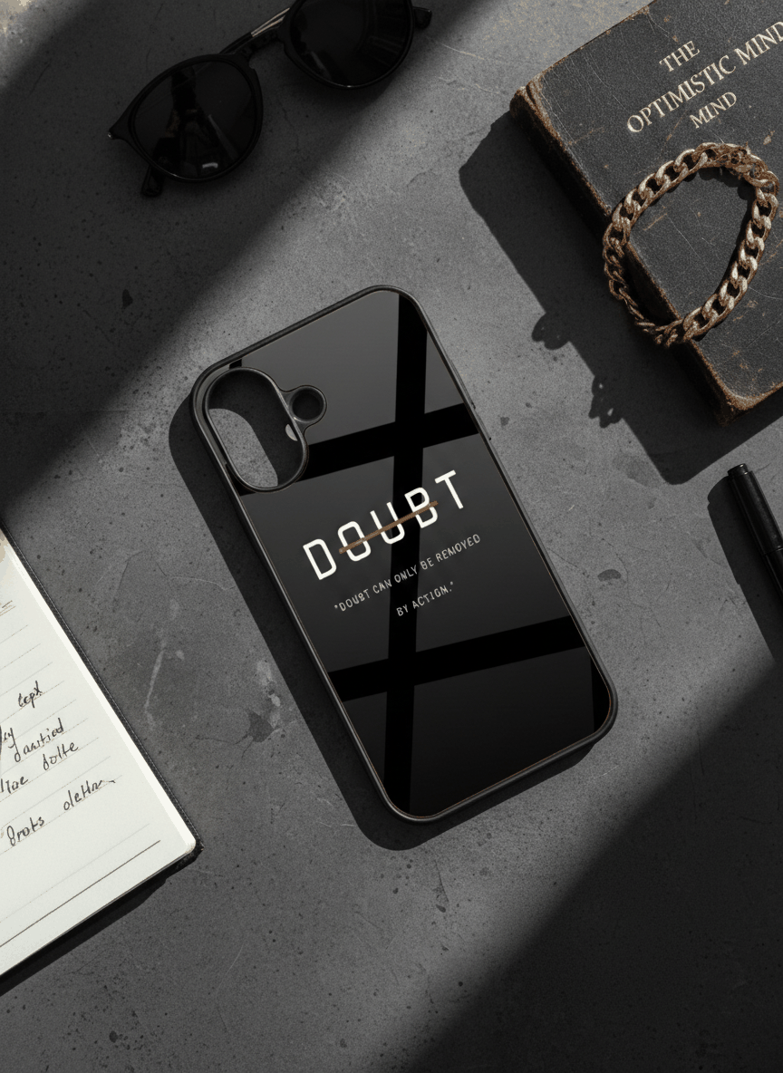 No Doubt Glass Back Cover For iPhone 11-17 The Case & Co