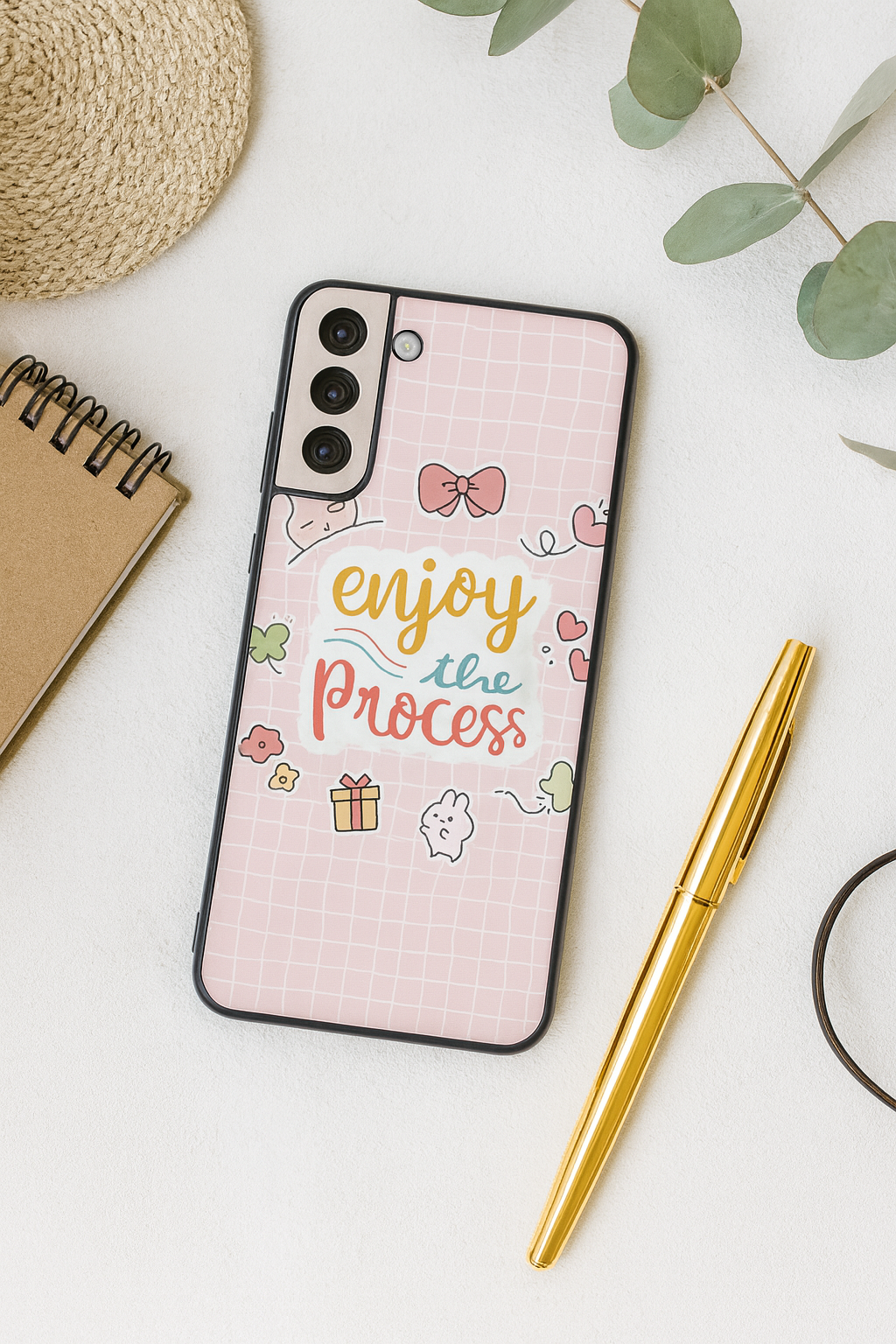 Pastel Process Premium Glass Back Cover For Galaxy S, A, M & F Series The Case & Co