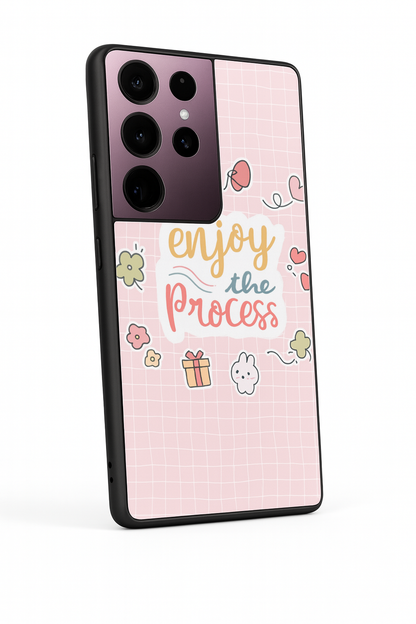 Pastel Process Premium Glass Back Cover For Galaxy S, A, M & F Series The Case & Co