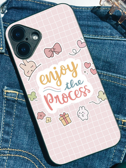 Pastel Process Premium Glass Back Cover For iPhone 11,12,13,14,15,16,17 Models The Case & Co