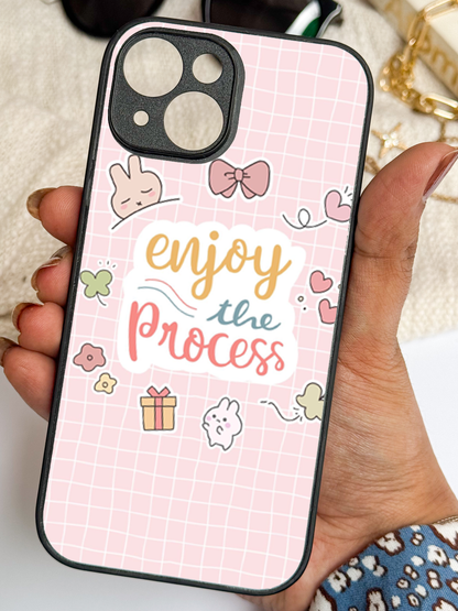Pastel Process Premium Glass Back Cover For iPhone 11,12,13,14,15,16,17 Models The Case & Co