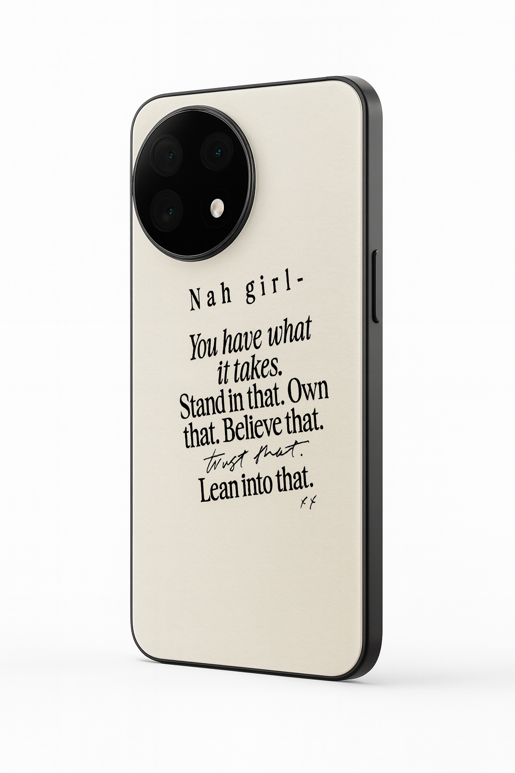 Power Within Glass Back Cover For One Plus 13, 12, 11, 10, Nord Series The Case & Co