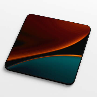 Printed Mouse Pad| Silicon Base | Abstract Lines Graphic | Available in Size - Small, Large The Case & Co
