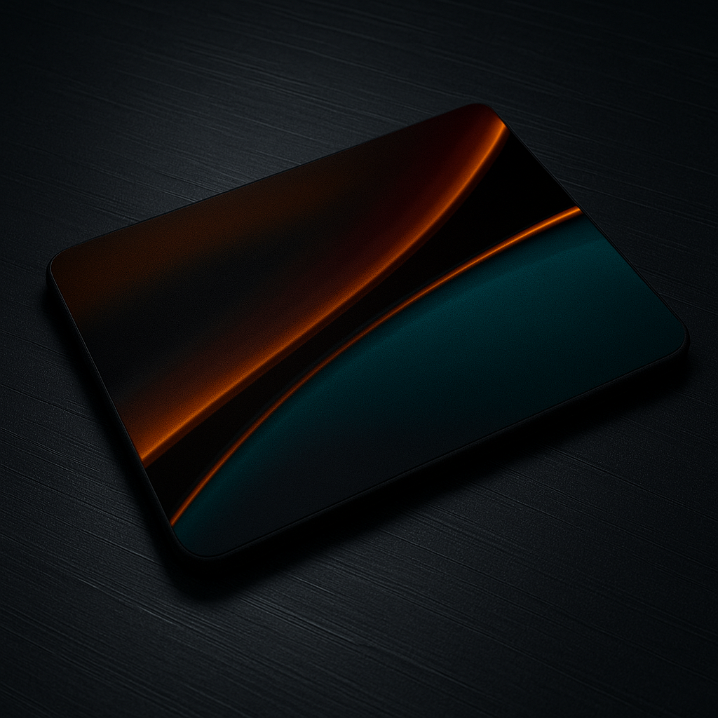 Printed Mouse Pad| Silicon Base | Abstract Lines Graphic | Available in Size - Small, Large The Case & Co